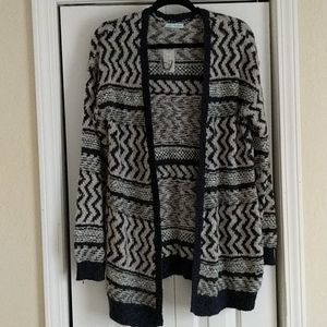 Maurices chevron cardigan